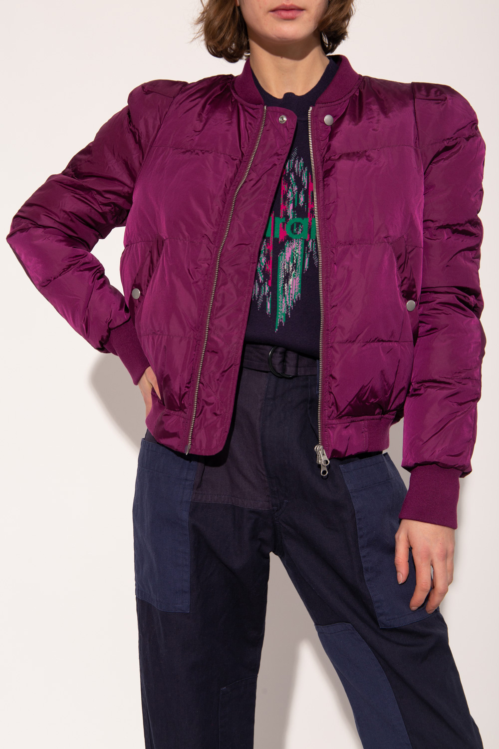 Isabel on sale marant bomber